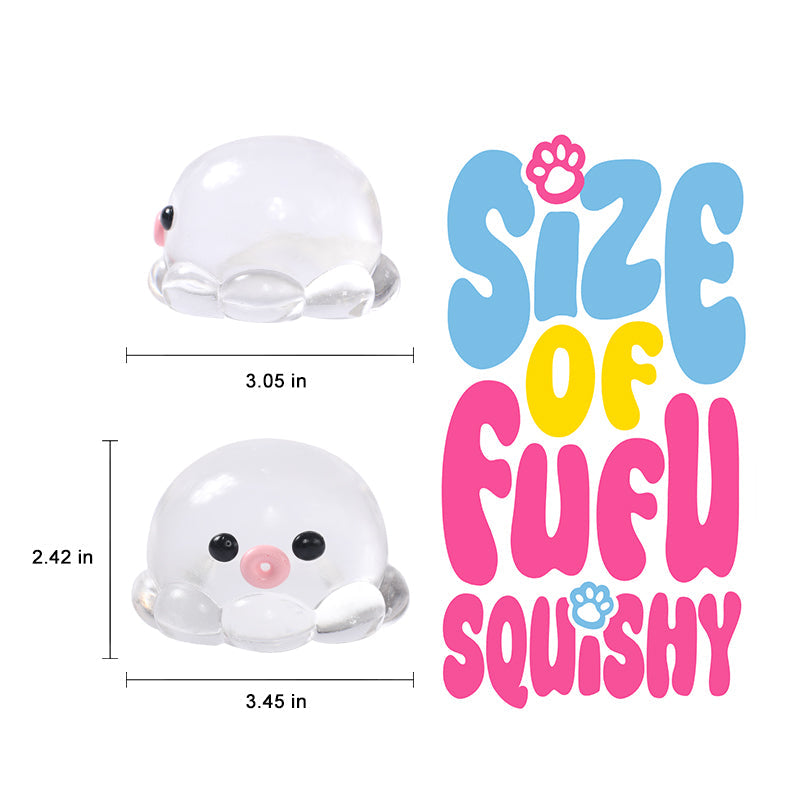 Crystal Clear Octopus Taba Squishy