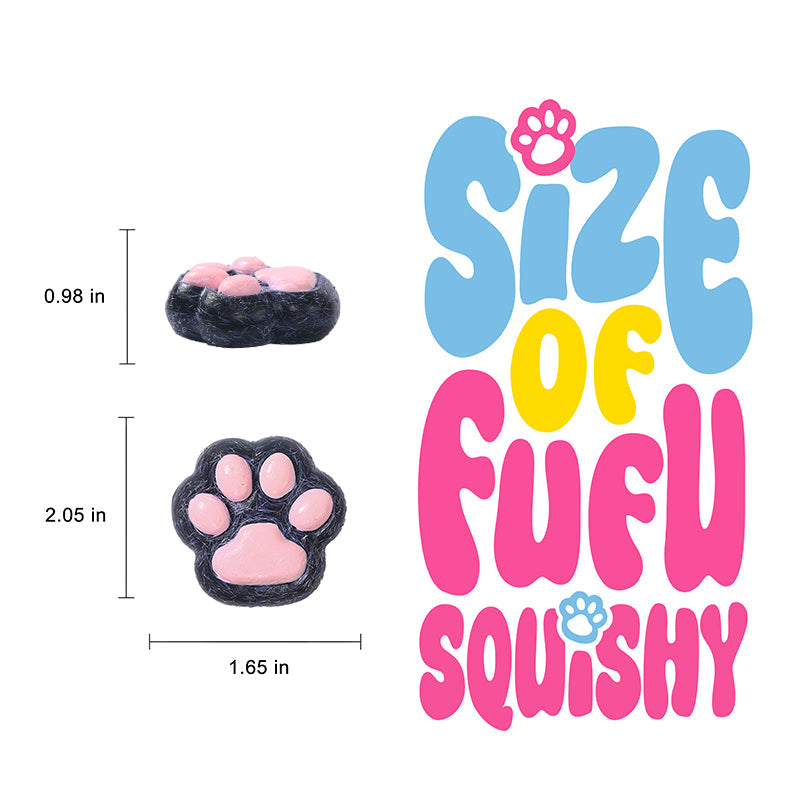 2pc Mini Cat's Paw Taba Squishy