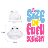 200g Crystal-clear Cute Chicken Taba Squishy