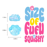 Blue Slow Rising Cat Paw Squishy