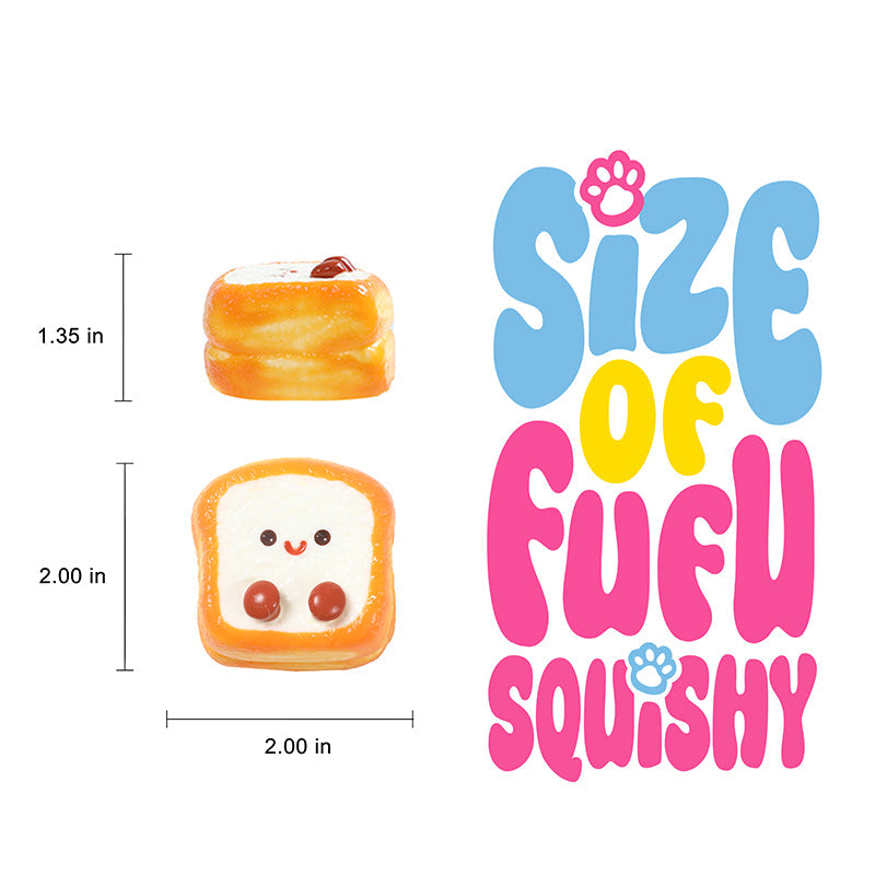 24g TOASTIE Taba Squishy