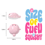 120g Pink Pufferfish Taba Squishy