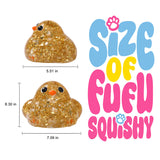 2100g Giant Crystal Golden Chicken Taba Squishy