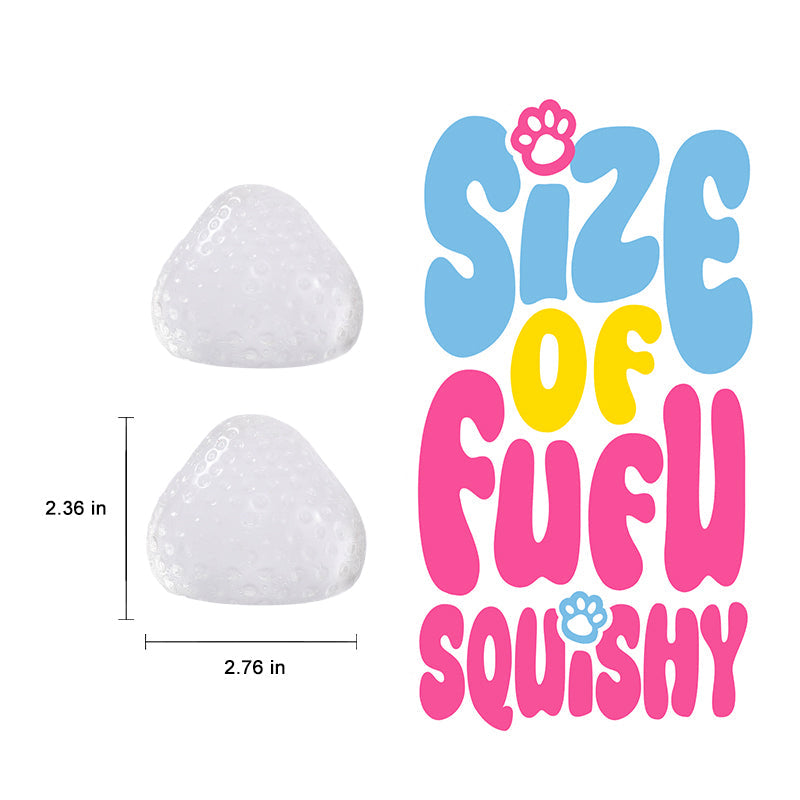 130g Crystal Strawberry Taba Squishy