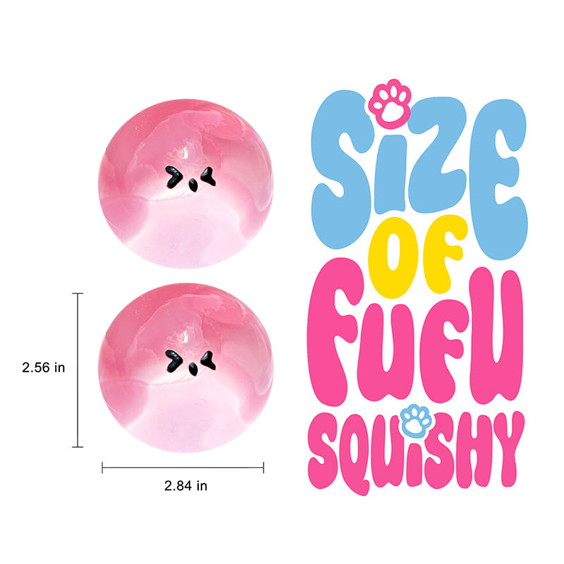 100g Crystal Pink Boring Magic Ball Taba Squishy