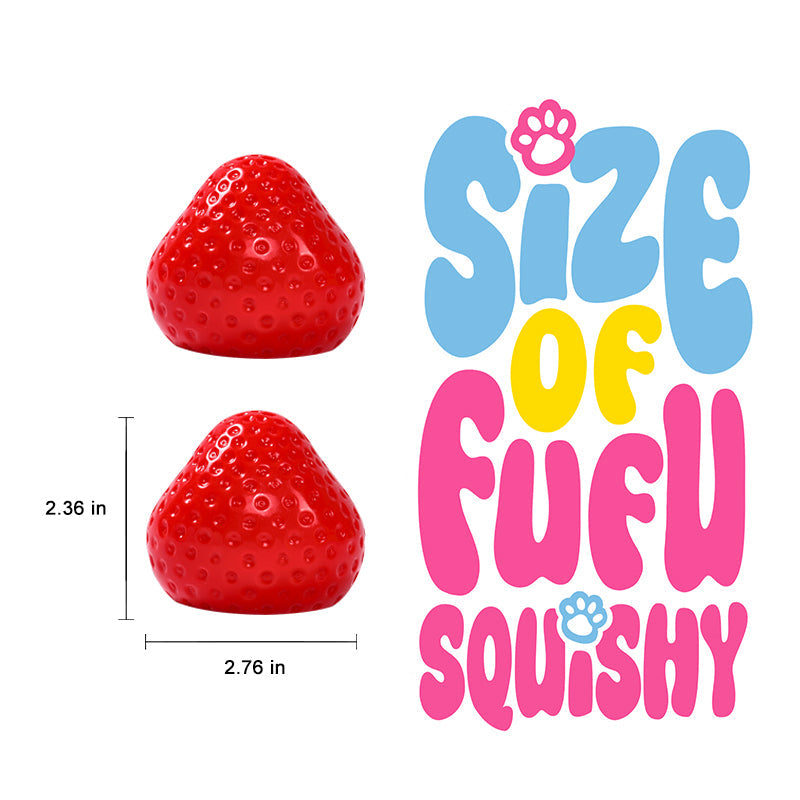 150g Red Strawberry Taba Squishy