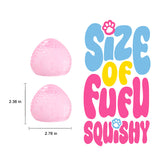 130g Crystal Pink Strawberry Taba Squishy