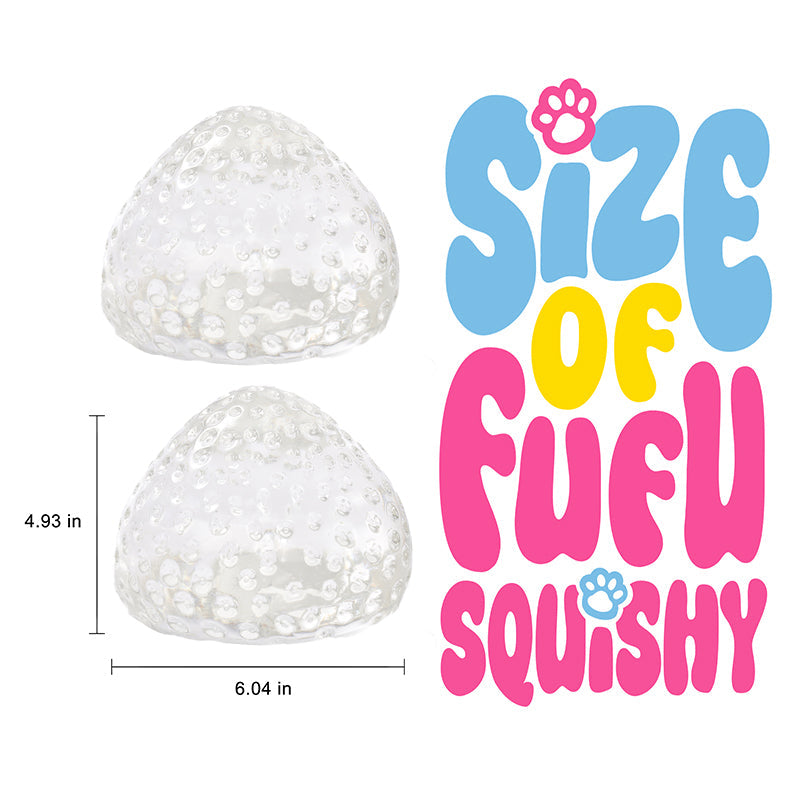 2100g Crystal Strawberry Taba Squishy