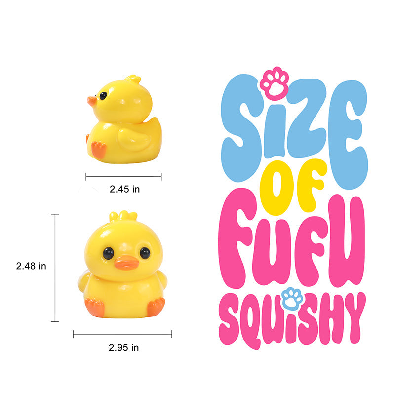 135g Yellow Little Duck Taba Squishy