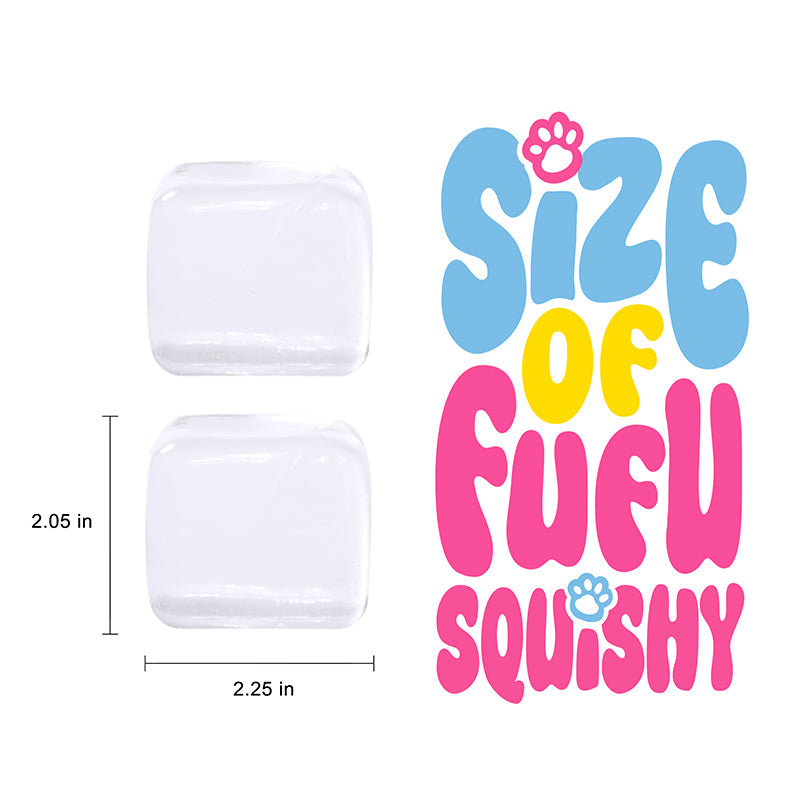170g Crystal Ice Cube Taba Squishy