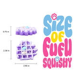 Purple Waffle Taba Squishy