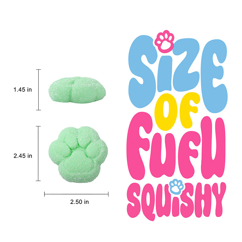 Cat Paw Green Sugar Taba Squishy