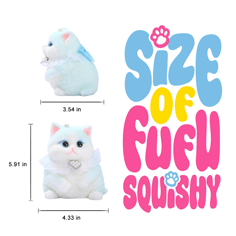 800g Giant Blue Cat Taba Squishy