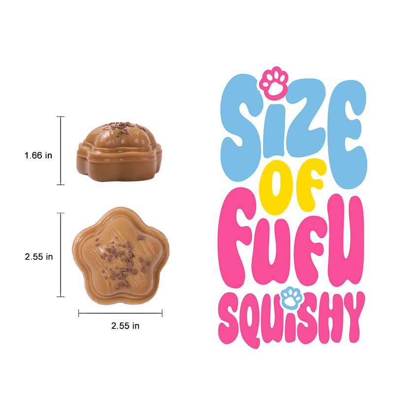 Chocolate Star Taba Squishy
