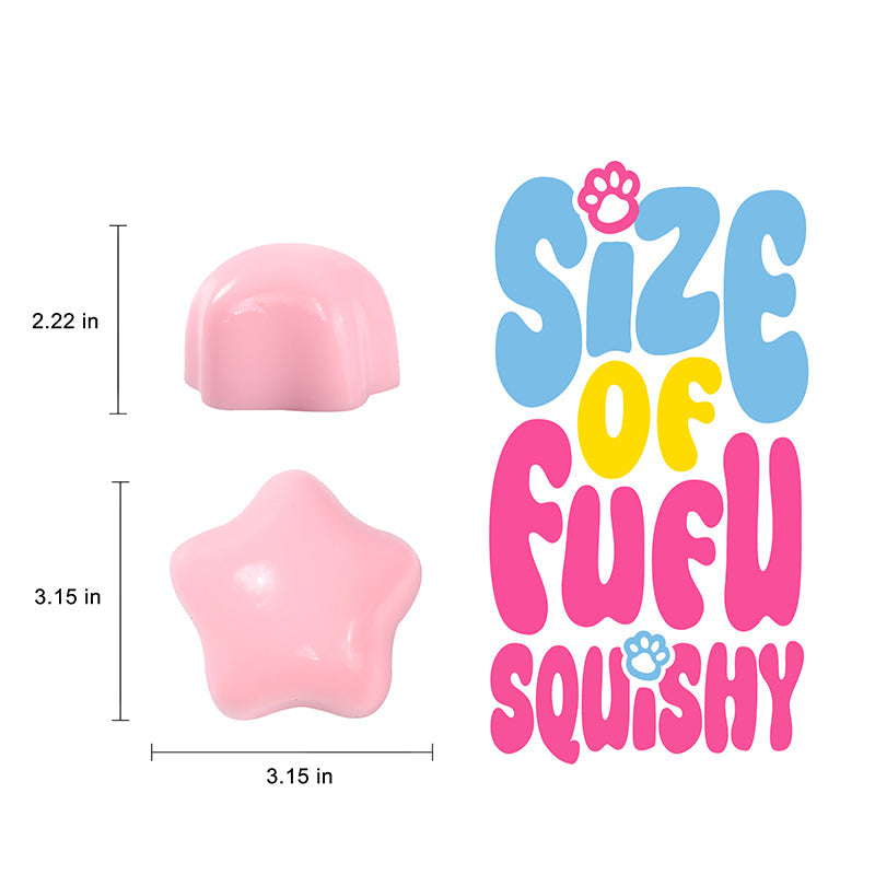 185g Pink Star Taba Squishy