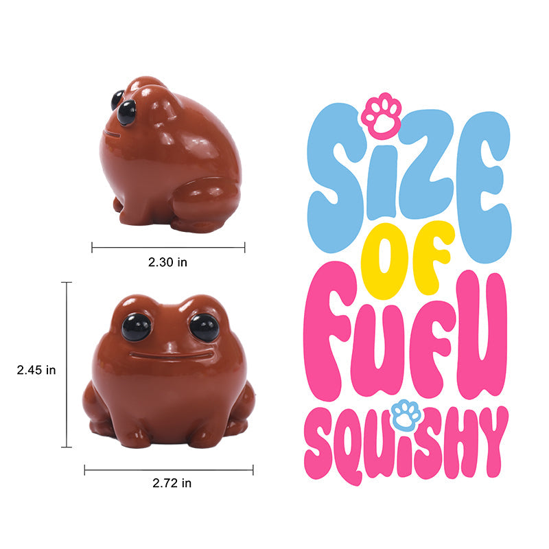 Little Brown Frog Taba Squishy