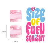 170g Crystal Pink Ice Cube Taba Squishy