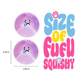 100g Crystal Purple Sad Magic Ball Taba Squishy