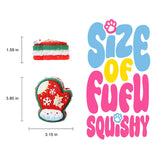 Christmas Mittens Taba Squishy