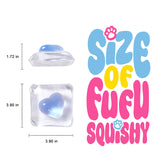 260g Crystal Blue Ice Pillow Taba Squishy