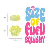 Yellow Slow Rising Cat Paw Squishy