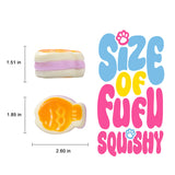 Roast Macaron Swirled Taiyaki Taba Squishy