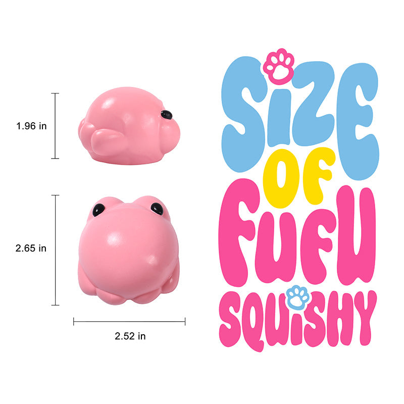 Little Pink Frog Taba Squishy