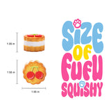 Circle Cherry Cookie Taba Squishy