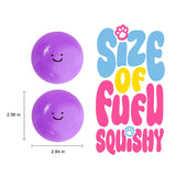 100g Crystal Sparkling Purple Galaxy Ball Taba Squishy