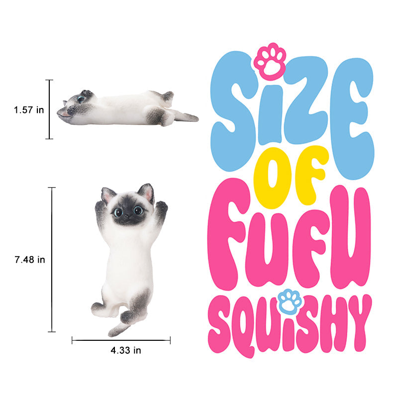 Maine Cheer Kitty Taba Squishy