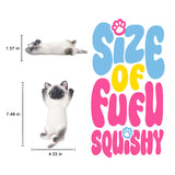 Maine Cheer Kitty Taba Squishy