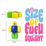 200g Split-type Roblox Noob Taba Squishy
