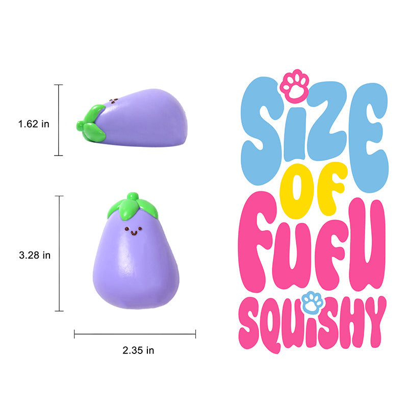 Eggplant Baby Taba Squishy