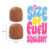 800g Giant Brown Lychee Ball Taba Squishy