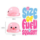 Crystal Pink Octopus Taba Squishy