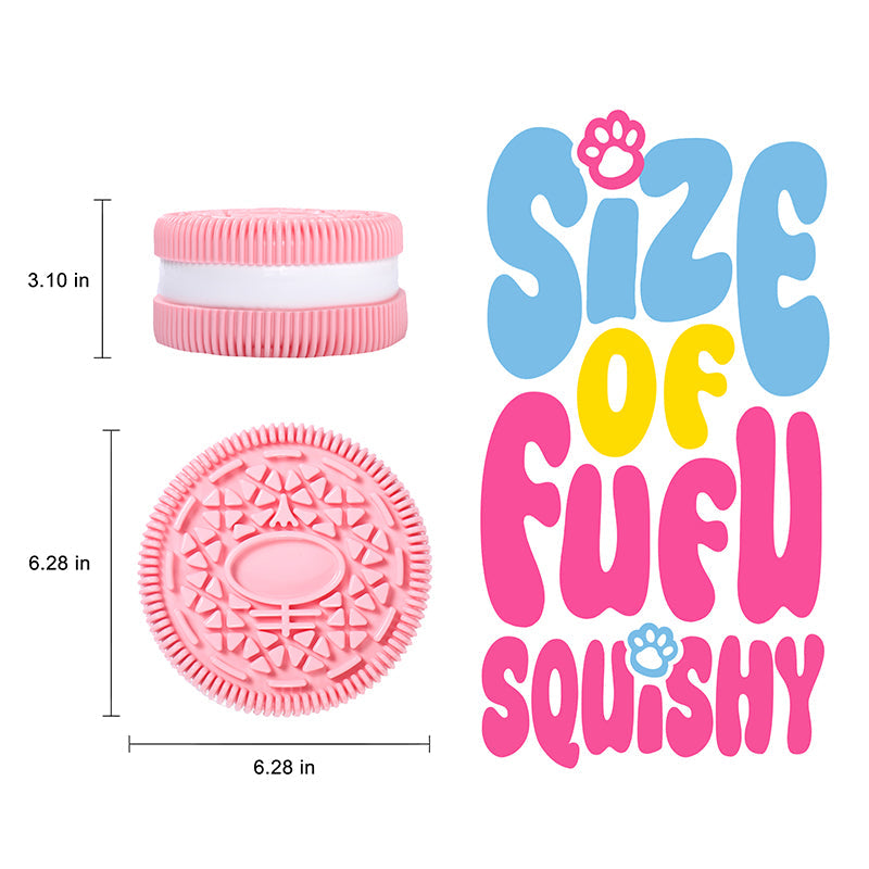 1600g Giant Pink Cookie Taba Squishy