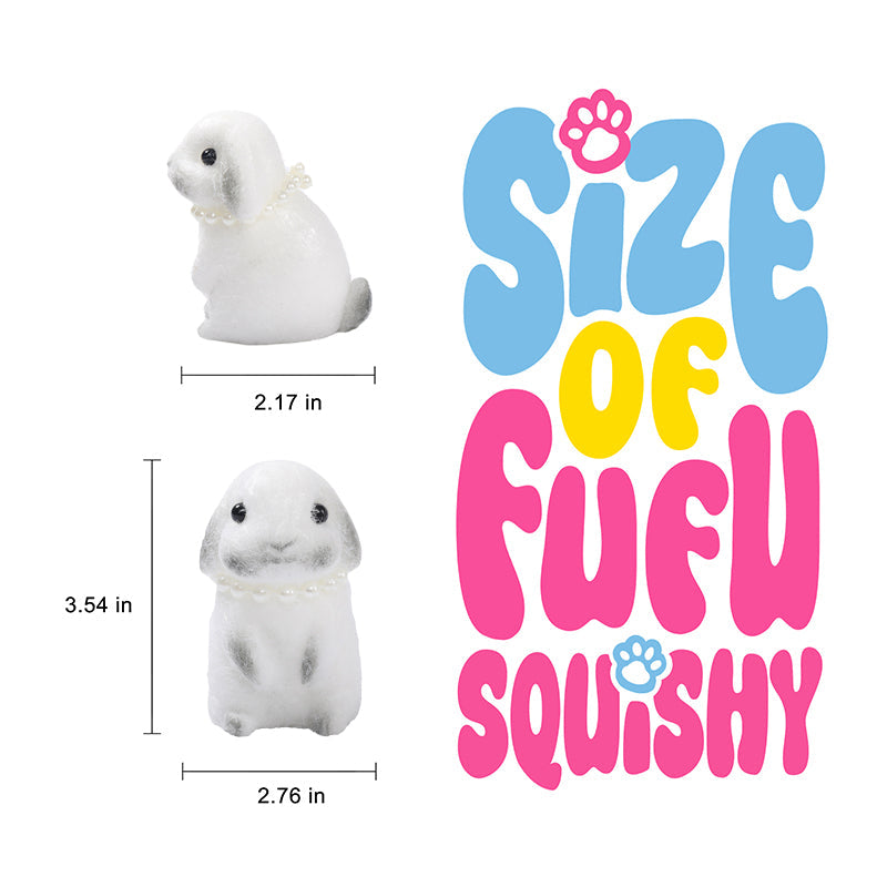 Cute Dark Bunny Taba Squishy