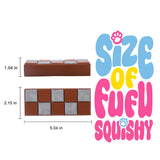175g Silver Dubai Chocolate Taba Squishy