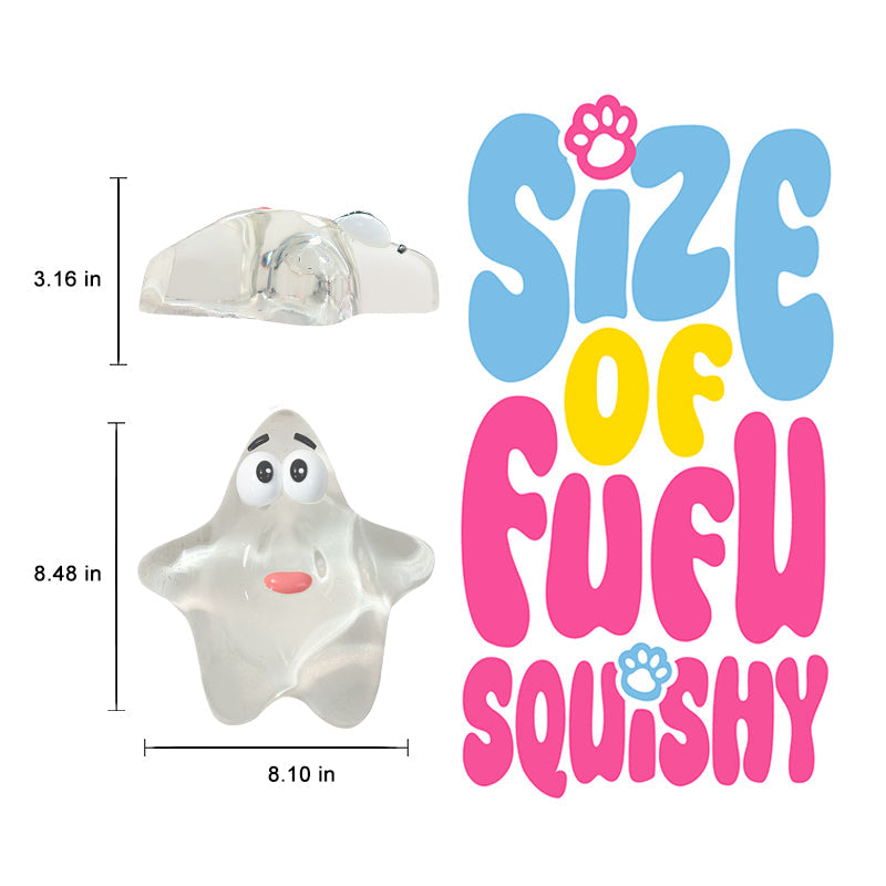 2100G Giant Crystal  Patrick Star Taba Squishy