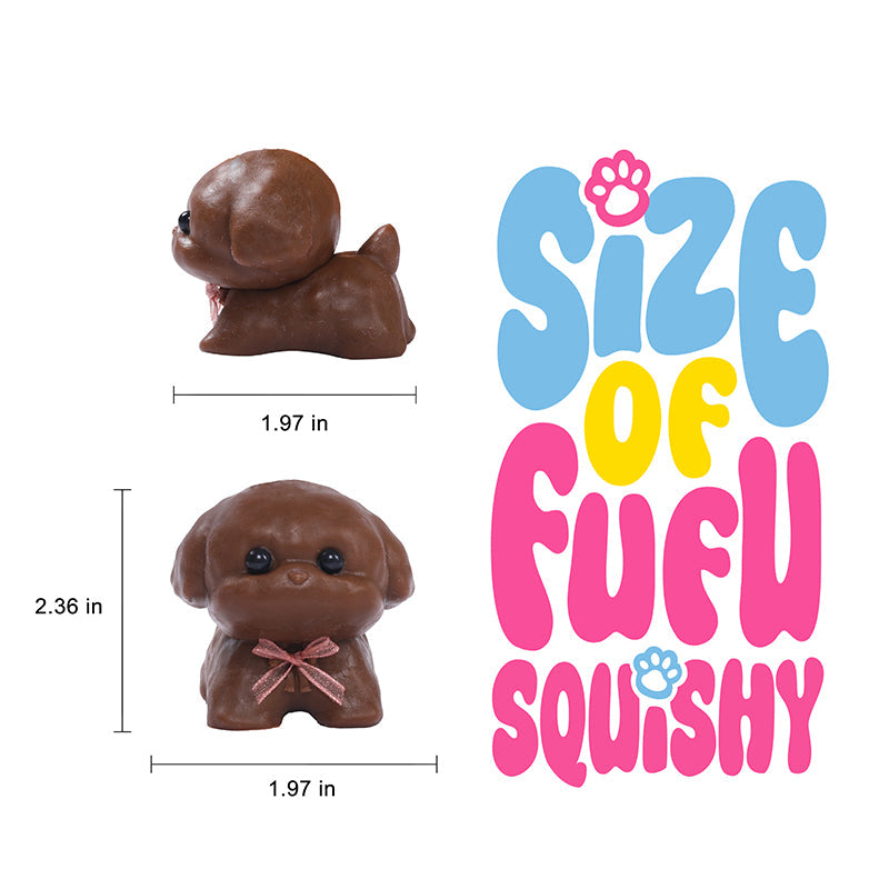 Chocolate Lovely Puppy Taba Squishy