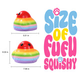 2100g Giant Rainbow Chicken Taba Squishy
