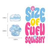 Blue Sparkling Paw Taba Squishy