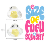2100g Giant Crystal Chicken with Small Chicken Taba Squishy