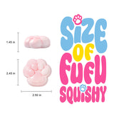 Strawberry Milkshake Paw Taba Squishy