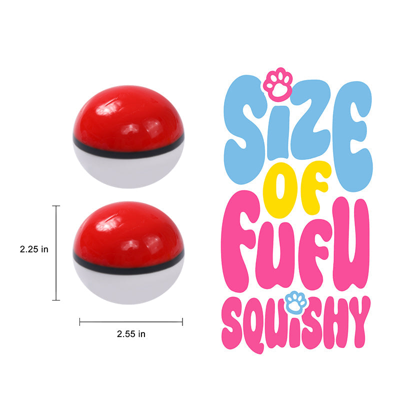 100g Pokemon Ball Taba Squishy