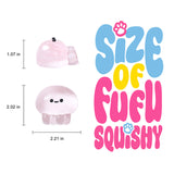 Crystal Pink Jellyfish Taba Squishy