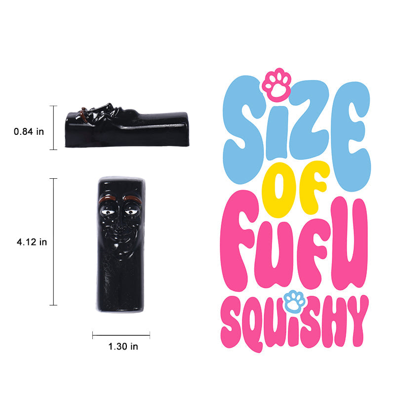 80g Black Tung Tung Sahur Taba Squishy