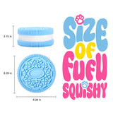 1600g Giant Blue Cookie Taba Squishy