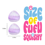 Purple Glow-in-dark Strawberry Taba Squishy