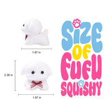 White Lovely Puppy Taba Squishy